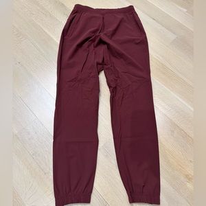 Lululemon surge joggers maroon